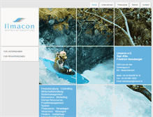 Tablet Screenshot of limacon.at